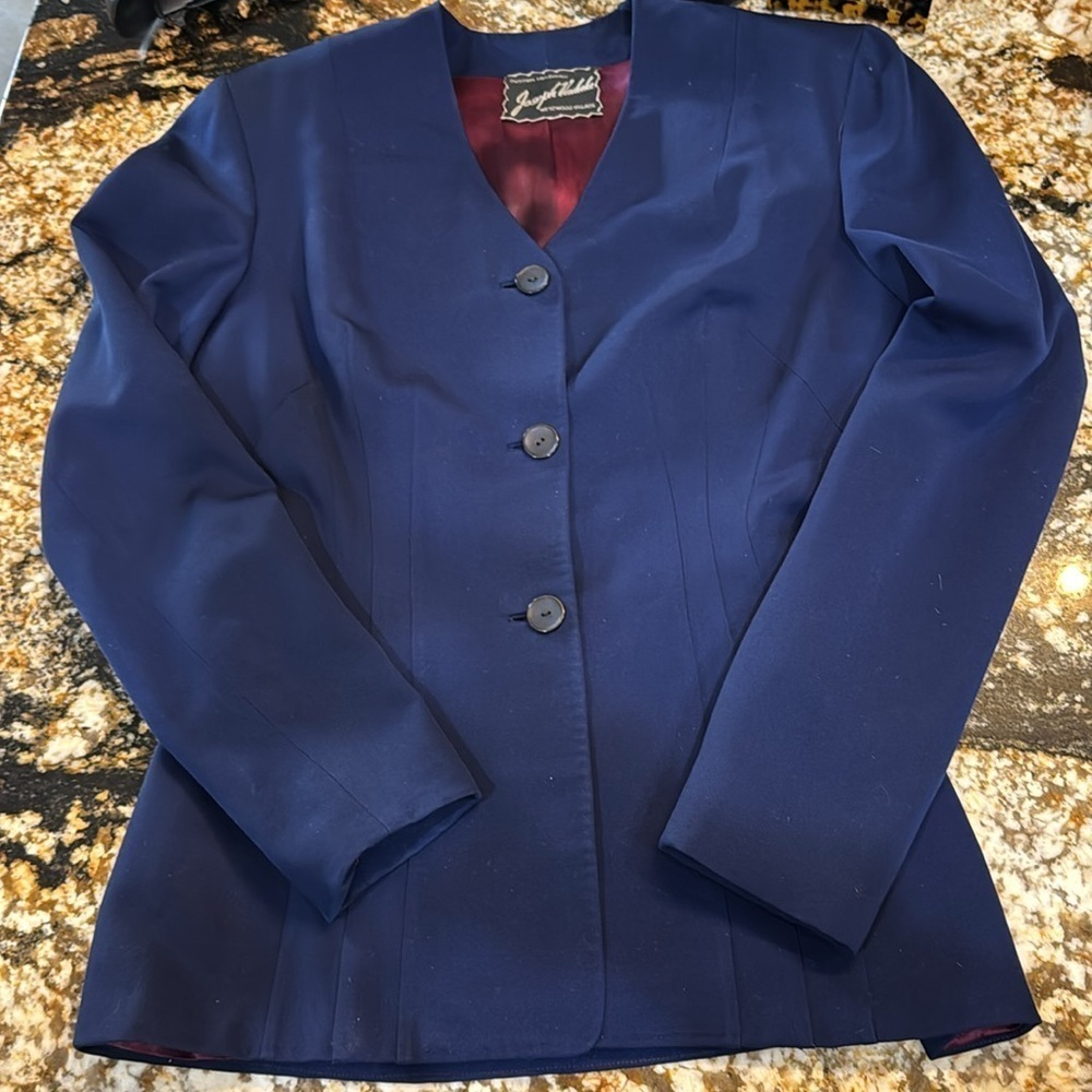Vintage Joseph Vadala custom Blue Blazer - Picture 8 of 9